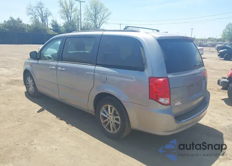 2014 Dodge Grand Caravan Sxt из США, поврежденный, VIN 2C4RDGCG7ER106875